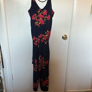 Midi cotton jumpsuit